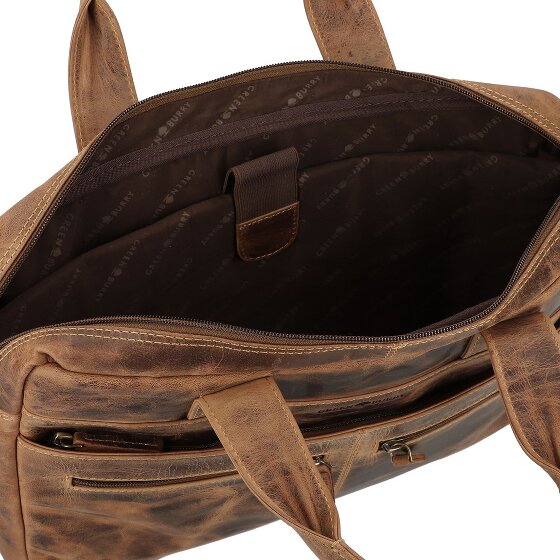 Greenburry Vintage Briefcase Leather 38 cm Laptop compartment