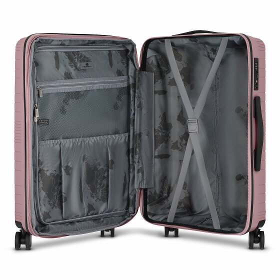 Franky Dallas 3.0 4-wheel suitcase set 3-piece with expansion fold