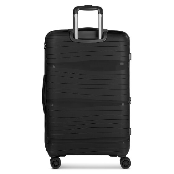 d&n Travel Line 4300-Plus 4 wheels Trolley L 76 cm with expansion pleat