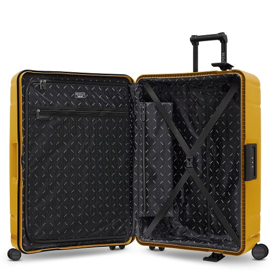 Redolz Essentials 15 4-wheel Suitcase set (M+L) with Three-Point Lock