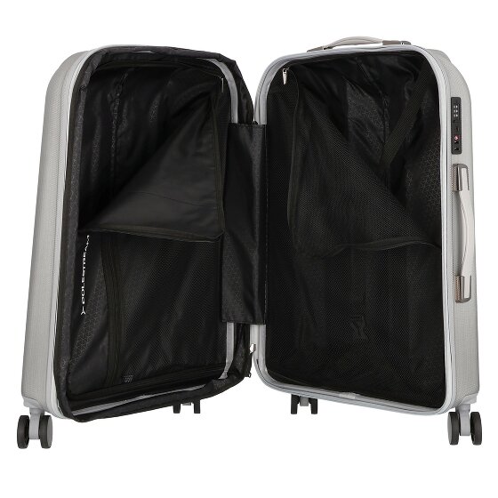 Polestream Moonrock 4 wheels Suitcase set 3-piece with expansion pleat
