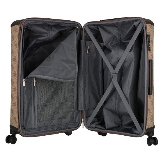 Guess Berta 4 wheels Trolley 77 cm with expansion pleat
