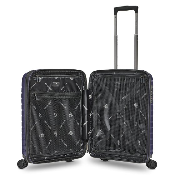 Pactastic Collection 04 THE CABIN + 4 wheels Cabin trolley S 55 cm with expansion pleat