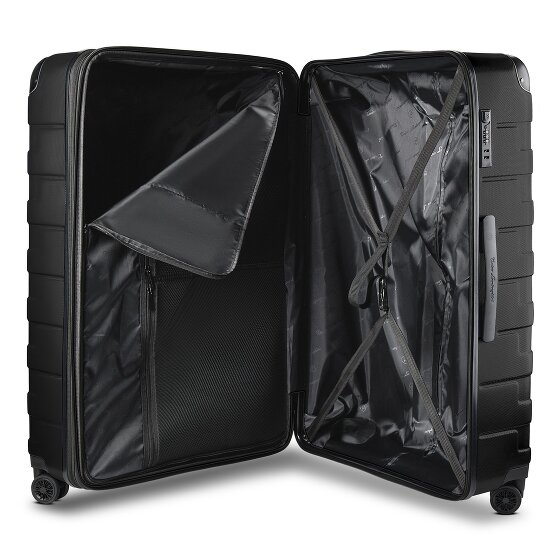 Tonino Lamborghini Milano 4-wheeled Trolley XL 83 cm special size with expansion fold