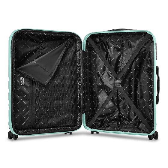 Redolz Pro ABS Medium+ 4 wheels Trolley 65 cm Expandable