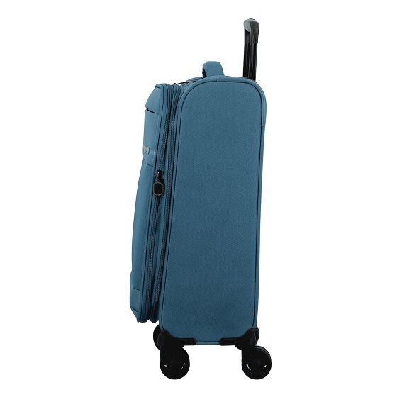 Jump Monthélys 4 wheels Cabin trolley 55 cm with expansion pleat
