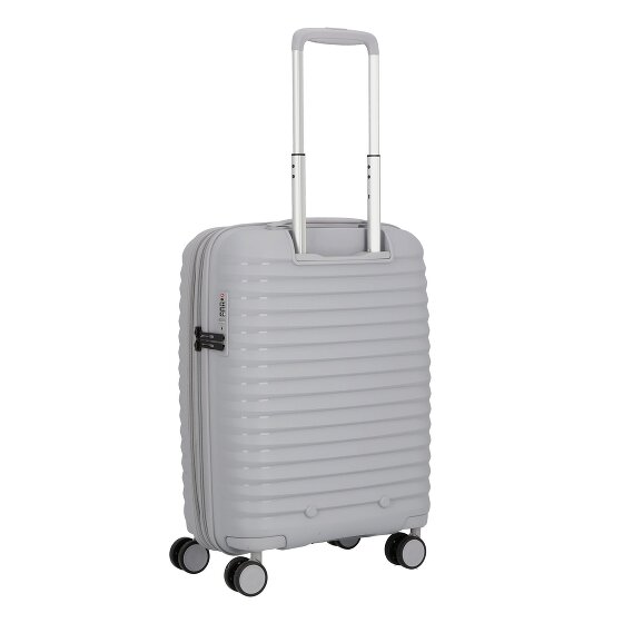 d&n Travel Line 4500 4 wheels Cabin trolley S 55 cm with expansion pleat