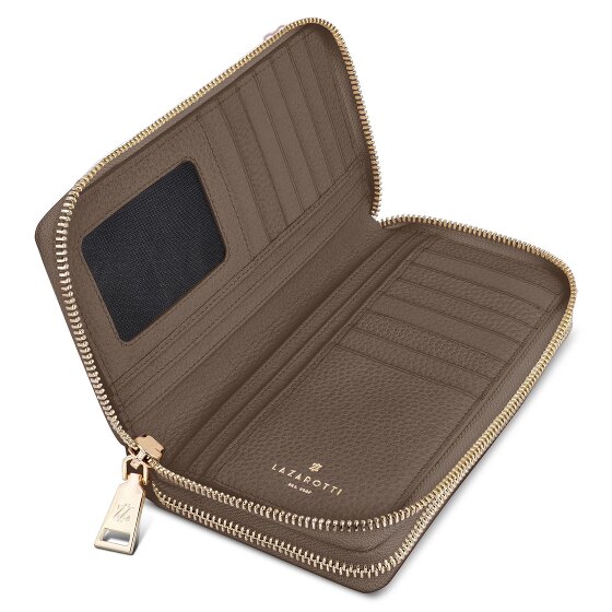 Lazarotti Bologna Leather Wallet RFID protection Leather 20 cm