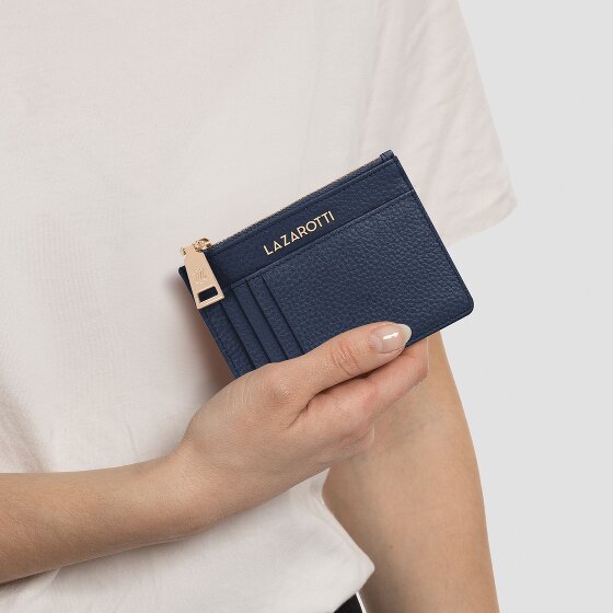 Lazarotti Bologna Leather key case leather 11.5 cm with air tag compartment