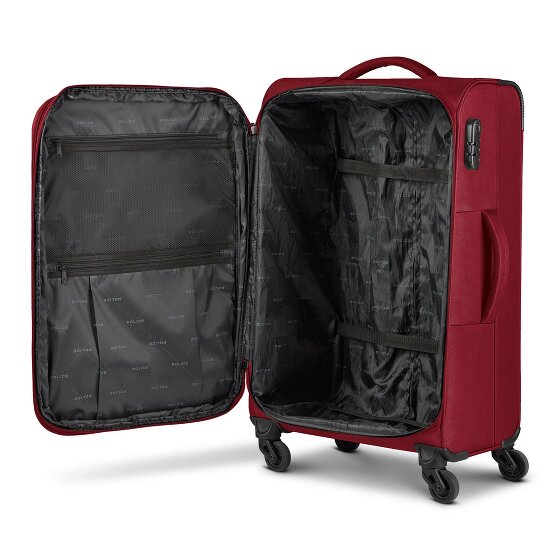 Police San Francisco 4 wheels Suitcase set 3-piece Expandable
