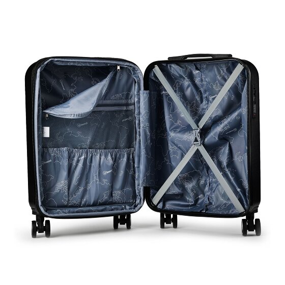Benzi 5823 4 wheels Cabin suitcase S 53 cm Expandable