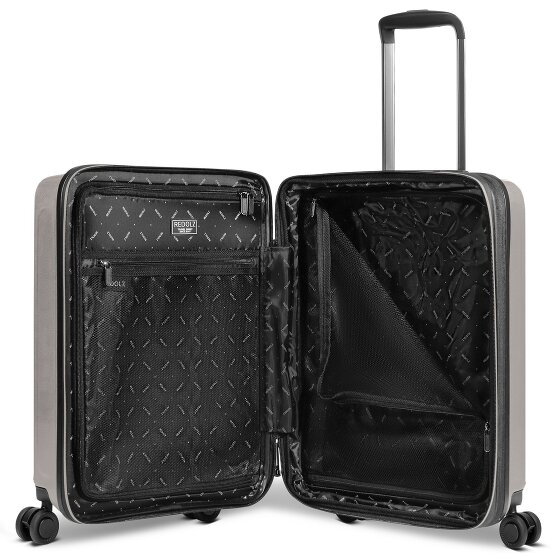 Redolz Essentials 14 4 wheels Suitcase set 3-piece with expansion pleat