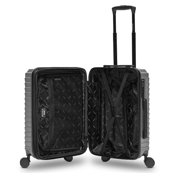 Redolz Essentials 18 4 wheels Cabin trolley 55 cm with expansion pleat