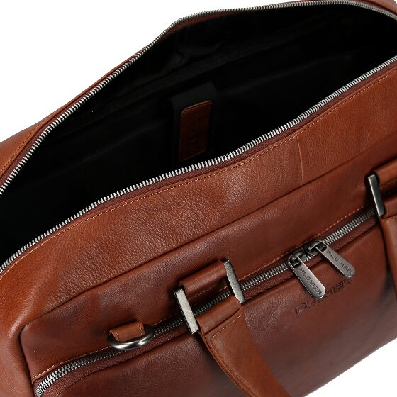 Plevier Vintage Bill Briefcase Leather 40 cm Laptop compartment