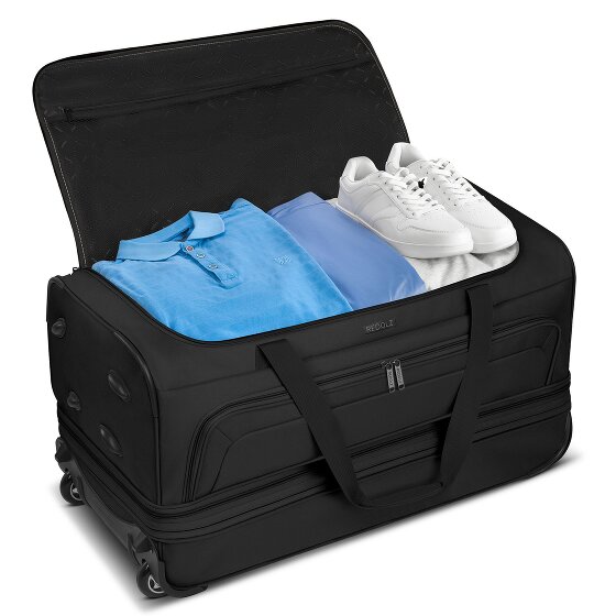 Redolz Duffle Essentials 2-wheel travel bag set 2-pcs. L+L with stretch fold