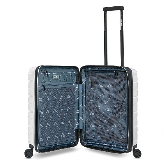 Bergpfeil Travel 4 wheels Cabin suitcase 55 cm Laptop compartment Expandable