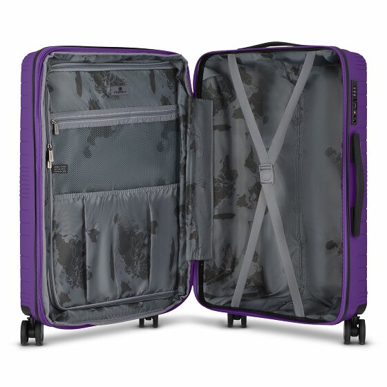 Franky Dallas 3.0 4-wheel suitcase set 3-piece with expansion fold