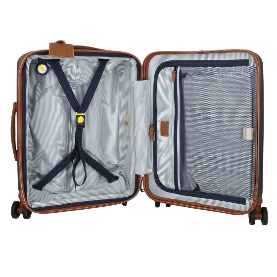 Delsey Paris Cadence 4 wheels Cabin trolley 55 cm with expansion pleat