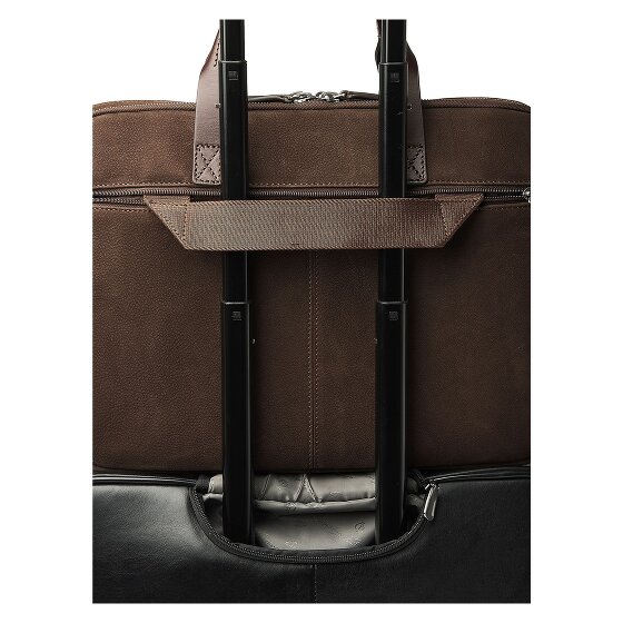 Castelijn & Beerens Nubuck Briefcase Genuine Leather 41 cm Laptop compartment