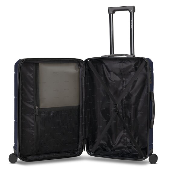Police London 4 wheels Trolley 64 cm with expansion pleat