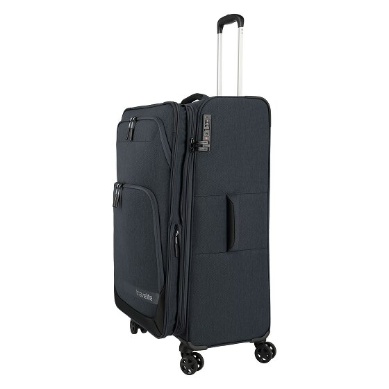 Travelite Kick Off 4 wheels Trolley L 78 cm Expandable