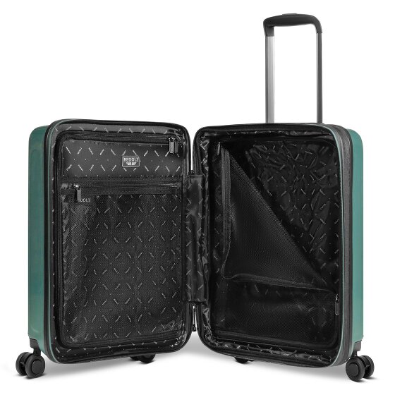 Redolz Essentials 14 4 wheels Cabin trolley S 55 cm Laptop compartment with expansion pleat