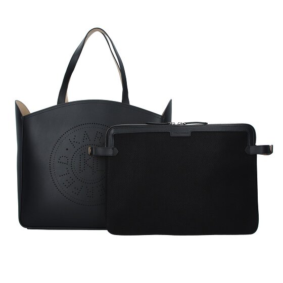 Karl Lagerfeld Circle Shopper Bag Leather 37 cm