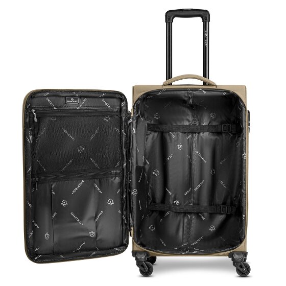 Smartbox Edition 04 4 wheels Suitcase set 3-piece with expansion pleat