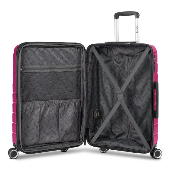 Bench Paris 4 wheels Trolley M 66 cm with expansion pleat