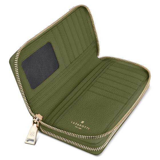 Lazarotti Bologna Leather Wallet RFID protection Leather 20 cm