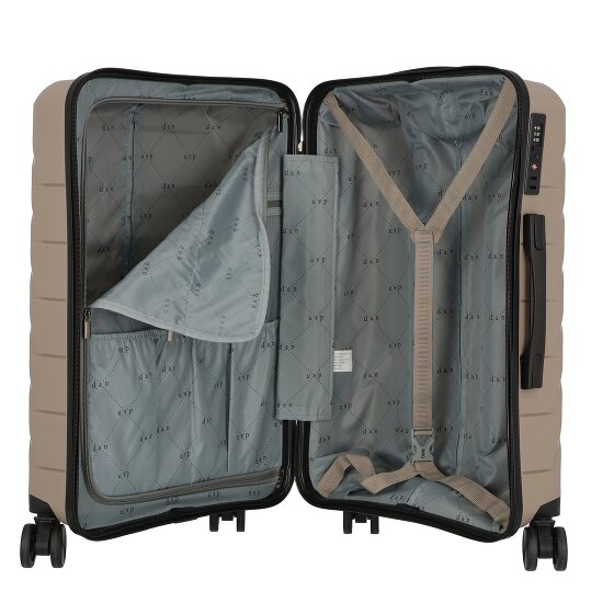 d&n Travel Line 4100 4 wheels Suitcase set 3-piece