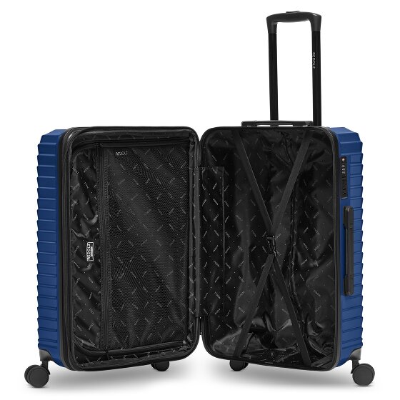 Redolz Essentials 18 4 wheels Suitcase set 3-piece with expansion pleat