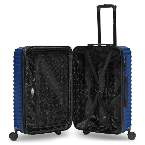 Redolz Essentials 18 4 wheels Suitcase set 3-piece with expansion pleat