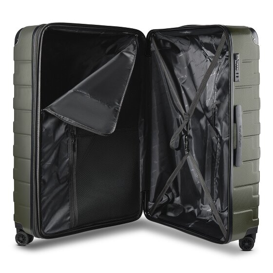 Tonino Lamborghini Milano 4-wheeled Trolley XL 83 cm special size with expansion fold