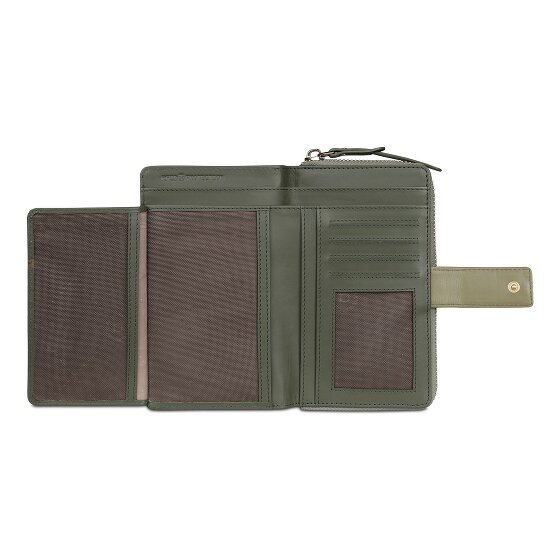Bugatti Viola Wallet RFID protection Genuine Leather 16 cm