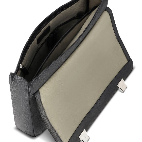 Bugatti Valencia Briefcase Genuine Leather 38 cm Laptop compartment