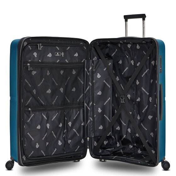Pactastic Collection 01 4-wheel suitcase set, 3 pieces, with expansion fold