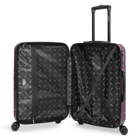 Redolz Essentials 16 3-SET 4 wheels Suitcase set 3-piece