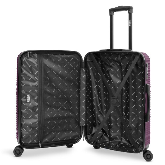 Redolz Essentials 16 3-SET 4 wheels Suitcase set 3-piece