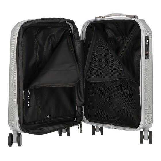 Polestream Moonrock 4 wheels Cabin trolley 55 cm with expansion pleat