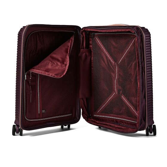 Polestream Paris 4 wheels Cabin trolley 55 cm with expansion pleat