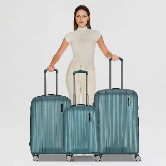 Polestream Moonrock 4 wheels Suitcase set 3-piece with expansion pleat