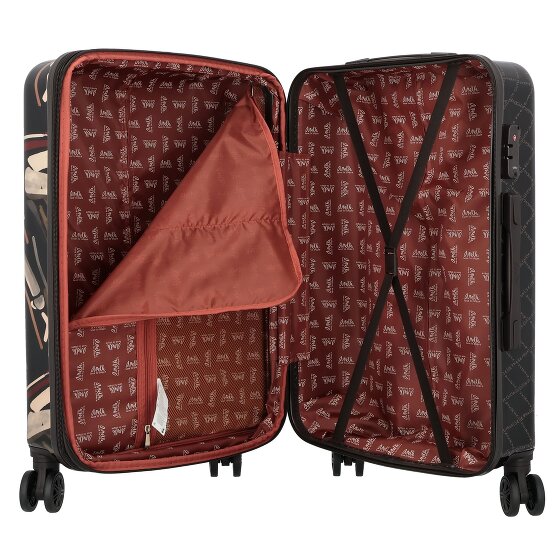 Anekke Viaje 4 wheels Suitcase set 2-piece with expansion pleat