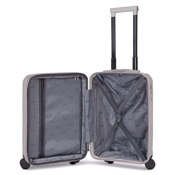 d&n South Dakota 4 wheels Cabin trolley S 55 cm with expansion pleat d&n South Dakota 4 wheels Cabin trolley S 55 cm with expansion pleat