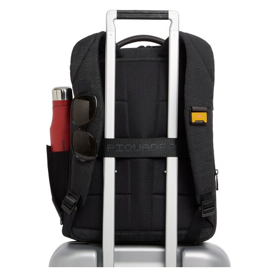 Piquadro Sync Daypack RFID protection Genuine Leather 47 cm Laptop compartment