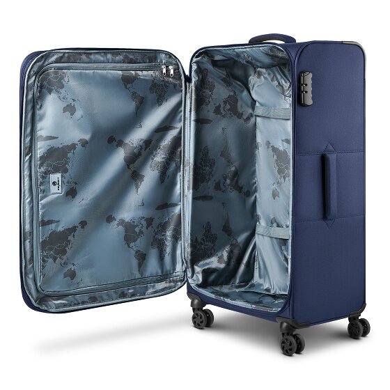 Franky Melbourne 3.0 4-wheel suitcase set, 3-piece, with stretch fold