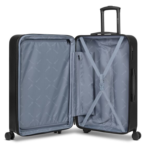 Bugatti Valencia 2.0 4 wheels Trolley L 75 cm with expansion pleat