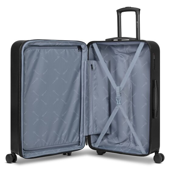 Bugatti Valencia 2.0 4 wheels Trolley L 75 cm with expansion pleat