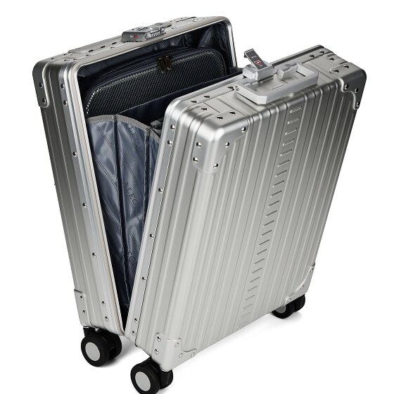 Aleon Business 4-wheel Aluminum Cabin suitcase, 50 cm, with Laptop Compartment