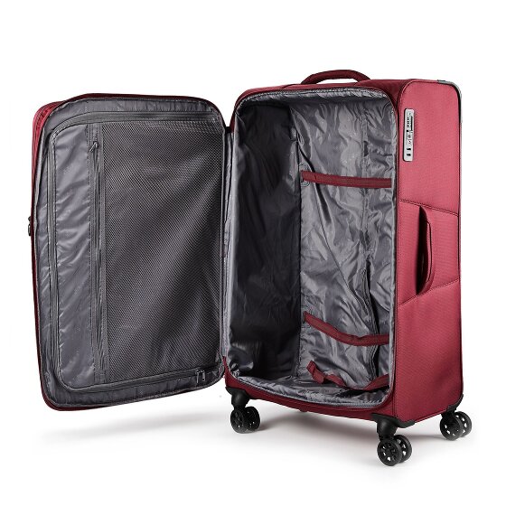 d&n Travel Line 9804 4 wheels Trolley L 78 cm Expandable